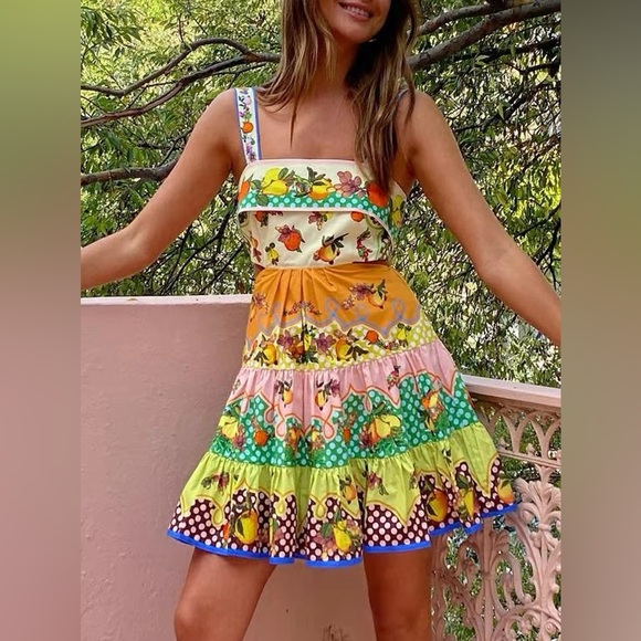 2x HP! Orangery Cut-Out Mini Dress - Picture 6 of 8